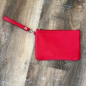 thirty-one Red Wristlet Clutch & Strap